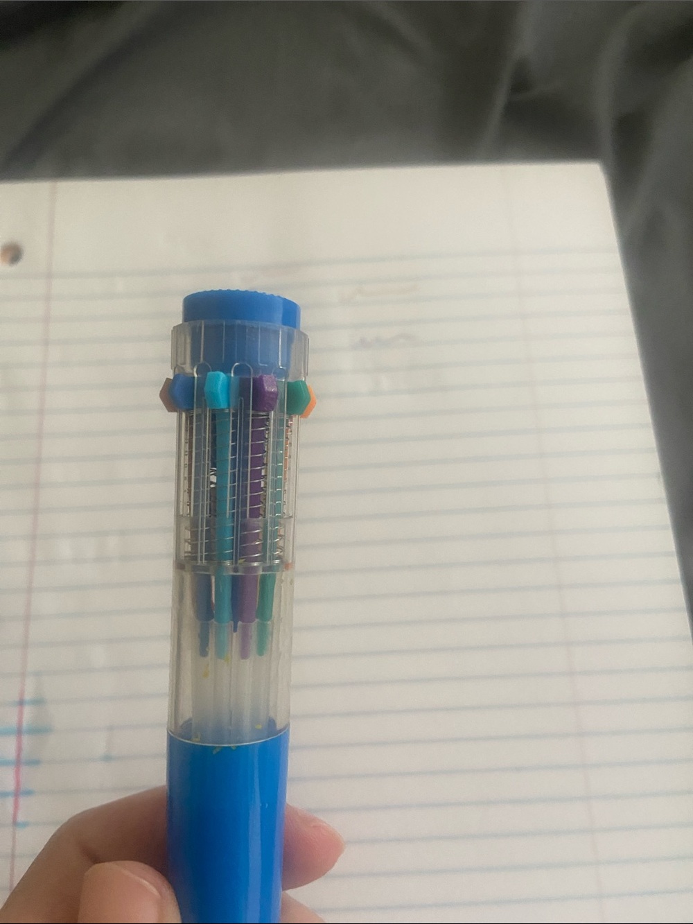 Multicolor 10-Color Click Pen - Picture 8 of 9